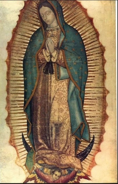 Our Lady of Guadalupe — the Blessed Virgin Mary, patroness of Archbishop Sheen's ministry.
